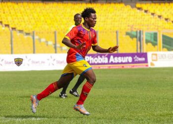 Hamza Issah with eight goals this season has already surpassed Hearts of Oak’s last four seasons top scorers