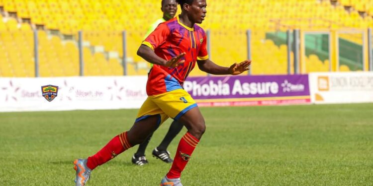 Hamza Issah with eight goals this season has already surpassed Hearts of Oak’s last four seasons top scorers