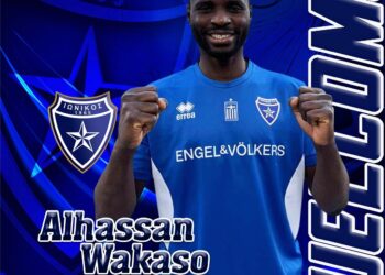 Ghanaian midfielder Alhassan Wakaso signs for Greek side lonikos Nikeas