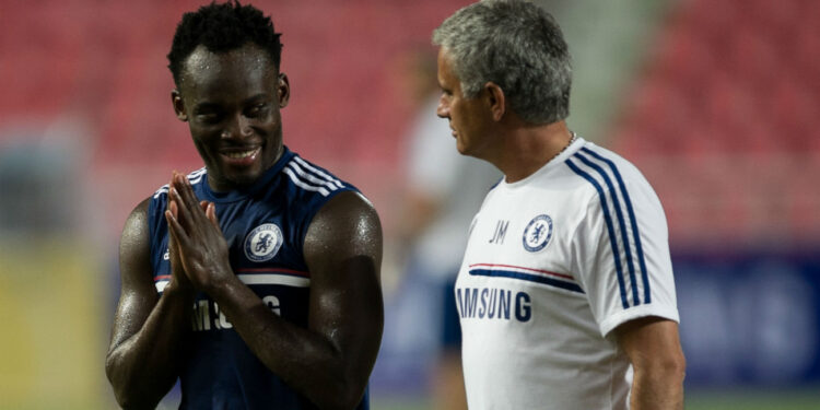 ”I told Essien to stop calling me daddy because he is almost my age” – Jose Mourinho