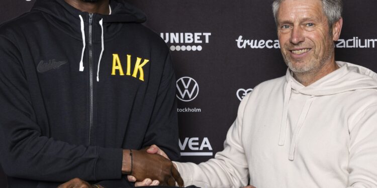 OFFICIAL: Swedish club AIK announce signing of FC Kallon striker Emmanuel Gono