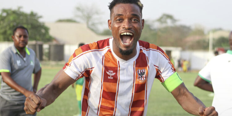 Midfield jewel Emmanuel Keyekeh revel in FC Samartex’s all-important win over Aduana Stars