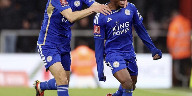 Abdul Fatawu Issahaku rescues Leicester City with stunning goal to send them into FA Cup quarter-finals