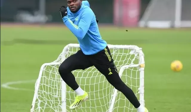 Thomas Partey returns to Arsenal training, nears comeback
