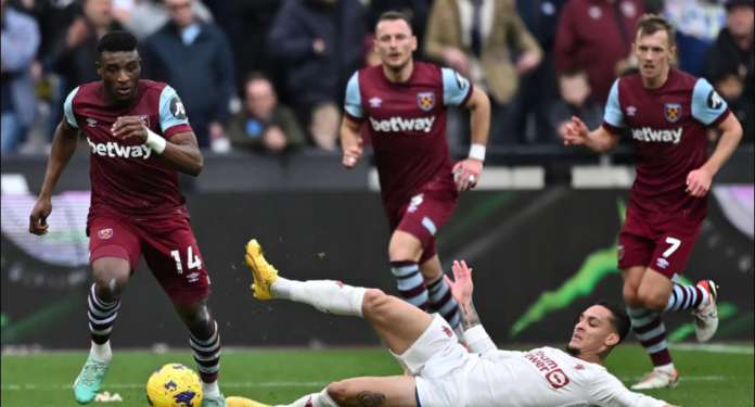 Mohammed Kudus emerges as player with most take-ons completed in the 2023/24 Premier League season