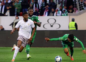 VIDEO: Bernard Mensah nets brilliant solo goal in Al Tai’s defeat to Al Ahli in Saudi Arabia