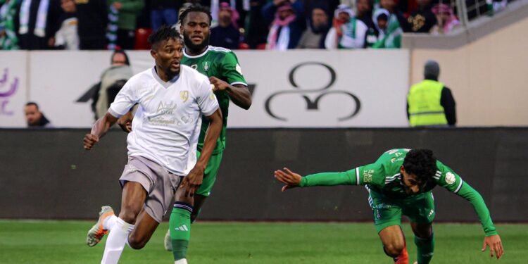 VIDEO: Bernard Mensah nets brilliant solo goal in Al Tai’s defeat to Al Ahli in Saudi Arabia