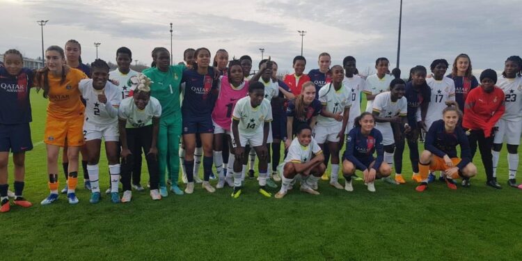 Black Princesses draw goalless with PSG U19 women’s team in friendly