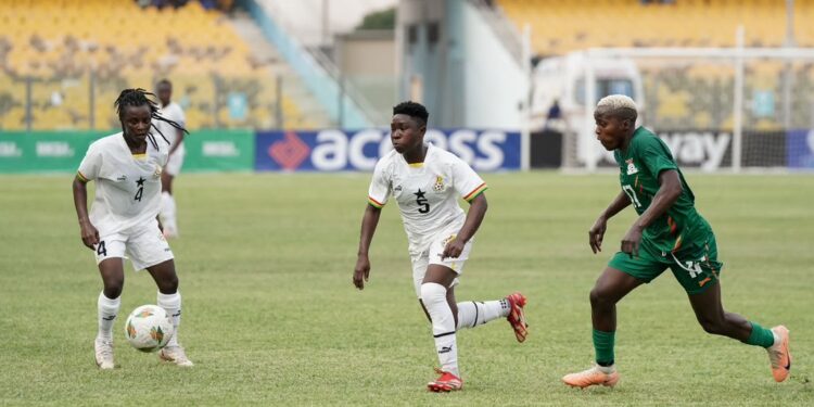 Match Report: Zambia’s Copper Queens pip Ghana’s Black Queens to secure Olympic qualifier first leg advantage