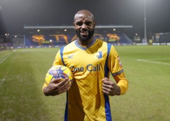 Ghanaian forward Hiram Boateng ‘delighted’ to score first career hat-trick in Mansfield’s massive 9-2 win over Harrogate Town