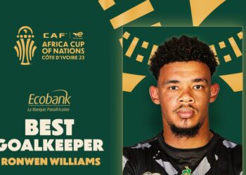 2023 AFCON: Ronwen Williams – South Africa’s Goalkeeping Hero Gets Best Goalie Award
