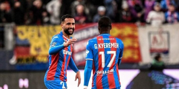 Ghanaian forward Godson Kyeremeh bags brace of assists as Caen beat Angers in France