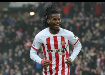 Ghanaian forward Pierre Ekwa bags assist for Sunderland against Swansea
