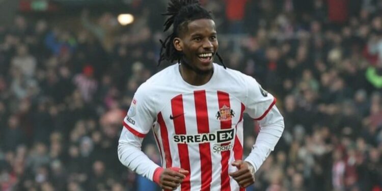 Ghanaian forward Pierre Ekwa bags assist for Sunderland against Swansea