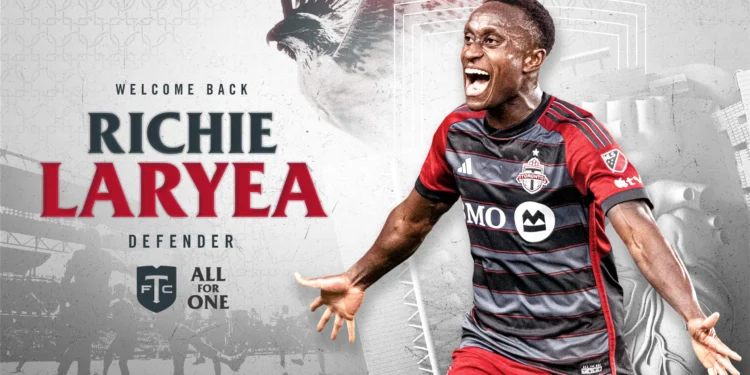 OFFICIAL: Toronto FC announce signing of defender Richie Laryea from Nottingham Forest