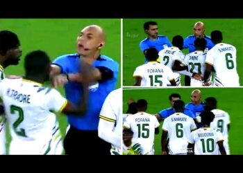 CAF set to fine Mali players for attacking referee Adel Mohamed