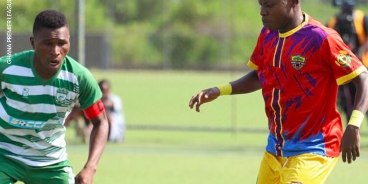 GPL Match Report: Bofoakwa Tano come from behind to hold Hearts of Oak in Sogakope