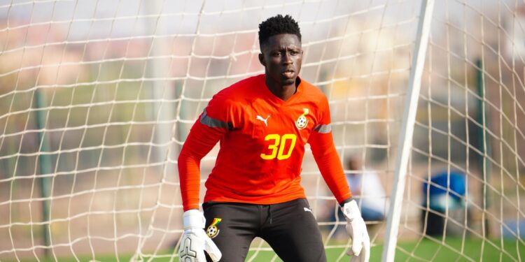 PHOTOS: Kotoko goalkeeper Frederick Asare trains with the Black Stars for the first time ahead of Nigeria, Uganda friendlies