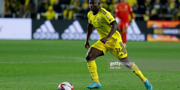 Dynamic Ghana midfielder Yaw Yeboah secures crucial assist for Columbus Crew in MLS