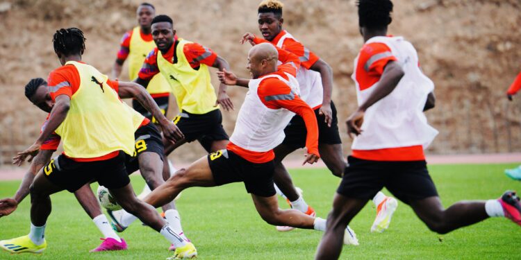 Ghana hold final training with full house ahead Nigeria friendly on Friday