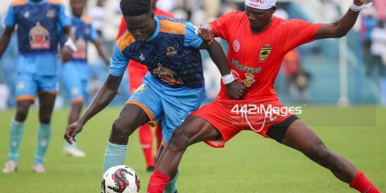 Ghana Premier League: Impressive Nations FC two points off the top after beating struggling Asante Kotoko