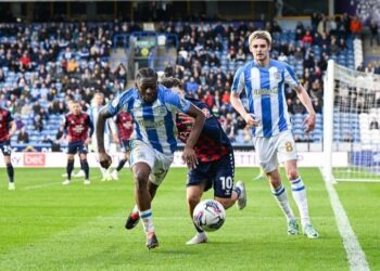 Ghanaian midfielder Alex Matos shines bright for Huddersfield against Coventry