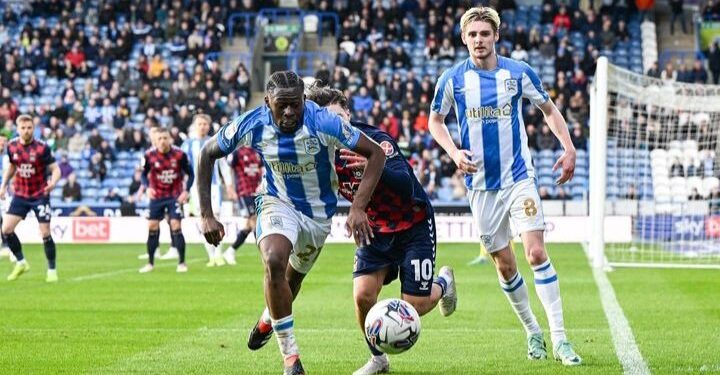 Ghanaian midfielder Alex Matos shines bright for Huddersfield against Coventry