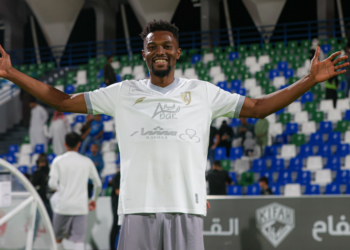 VIDEO: Ghanaian midfielder Bernard Mensah scores to secure vital win for Al-Tai against Al Hazem