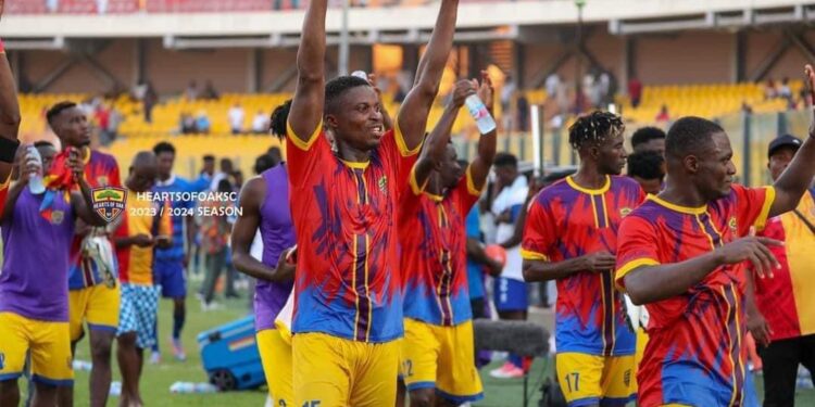 GPL Match Report: Cisse scores as Hearts of Oak stage dramatic comeback to beat Nsoatreman