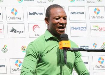 Bofoakwa Tano coach John Eduafo praises team’s performance in draw against Hearts of Oak