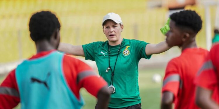 J.E Sarpong urges Ghana FA to retain Nora Hauptle as Black Queens coach despite Olympic games setback