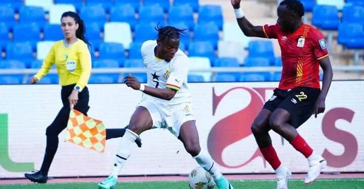 Uganda comes from behind to hold Black Stars in friendly