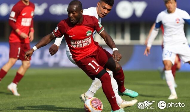 Chinese Super League: Frank Acheampong registers assist in Henan FC’s draw against Meizhou Hakka