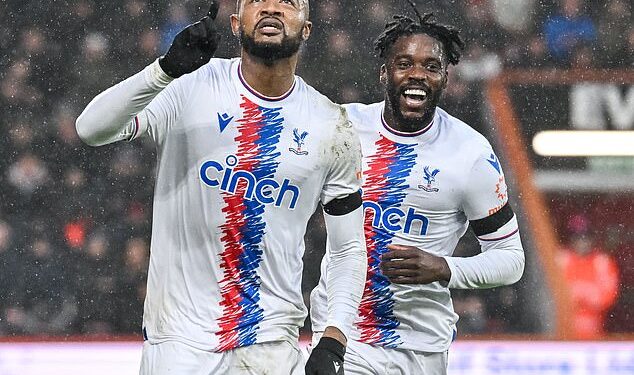 Ghanaian duo Jeffrey Schlupp and Jordan Ayew nearing Crystal Palace legend status, named among top five players with most EPL appearances