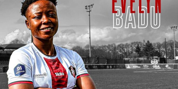 Black Queens midfielder Evelyn Badu secures move to French top-flight side FC Fleury 91