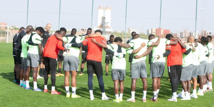Check out photos from Black Stars’ first training session in Marrakech ahead of Nigeria, Uganda friendlies