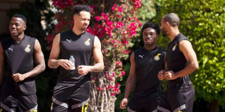 13 players report to camp as Black Stars begin training camp in Morocco ahead of Nigeria and Uganda friendlies