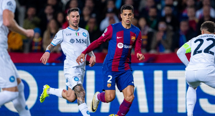 UEFA Champions League: Barcelona see off Napoli to reach quarter-finals