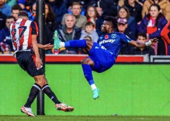 Mohammed Kudus’ sensational strike against Brentford nominated for Premier League goal of the season so far
