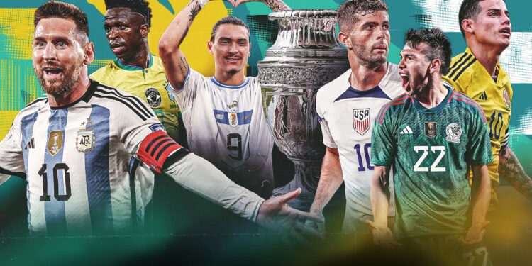 COPA America 2024 draw: Brazil meets Colombia while Argentina handed a tricky test