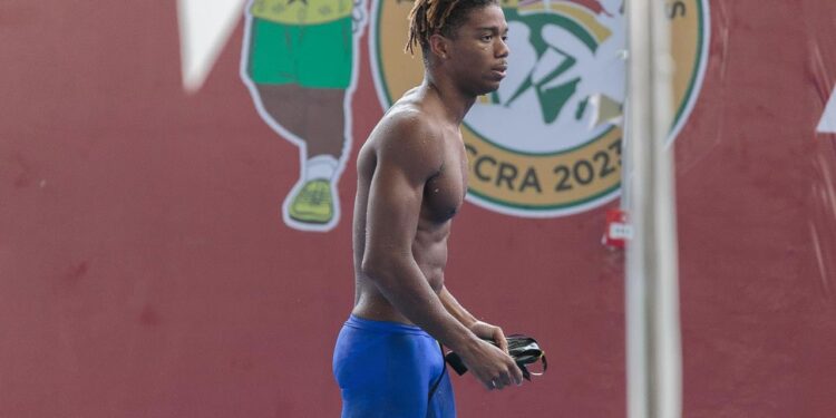 Ghanaian swimmer Abeiku Jackson wins another medal for Ghana at African Games