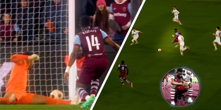 Mohammed Kudus labels sensational solo goal against Freiburg as potential career highlight