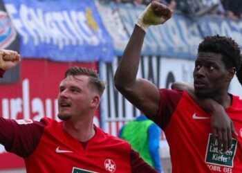 Ghanaian forward Ragnar Ache scores hat-trick to propel Kaiserslautern to victory at Hansa Rostock