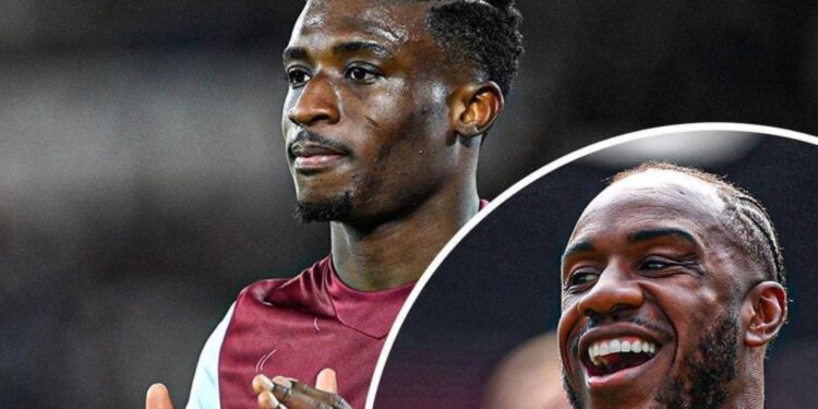 West Ham United star Michail Antonio ‘SALIVATES’ over Ghanaian sensation Kudus Mohammed
