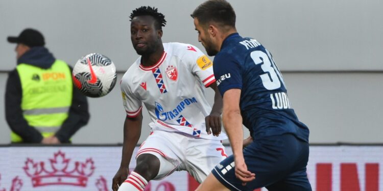 Video: Watch Ghanaian forward Osman Bukari’s strike against TSC Backa Topola for Red Star Belgrade