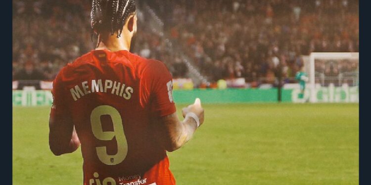 Atletico Madrid sends goodwill message to Memphis Depay on Ghana’s Independence Day Celebration