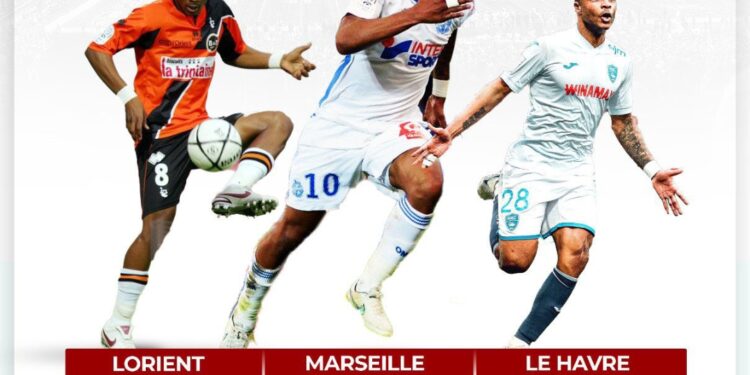 Video: Watch Ghanaian forward Andre Ayew’s 50th French Ligue 1 goal