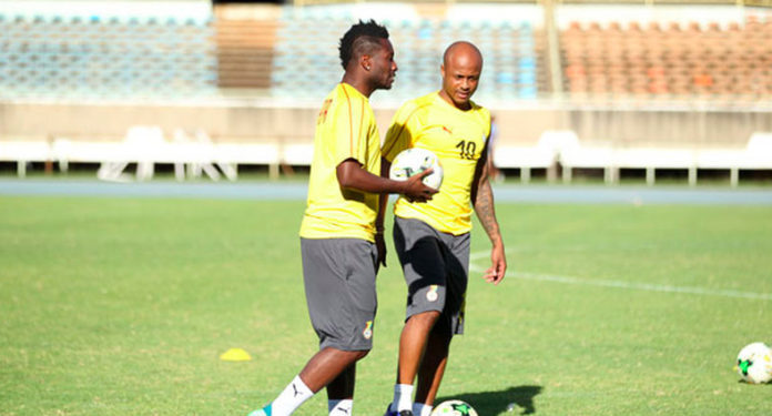 Asamoah Gyan commends Black Stars captain Andre Ayew’s leadership qualities