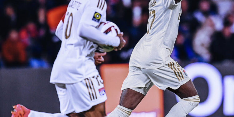 VIDEO: Watch Ernest Nuamah’s goal for Lyon in defeat to PSG