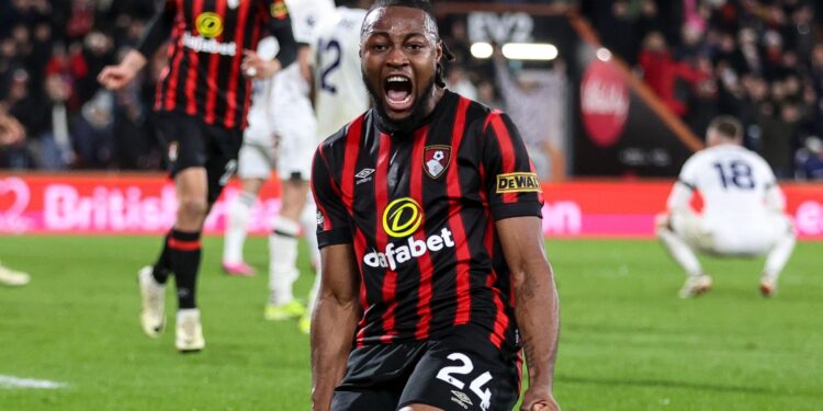 Bournemouth to miss in-form Antoine Semenyo in epic weekend clash vs Manchester United